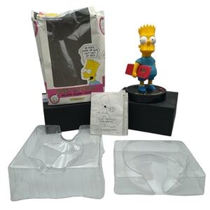 Wesco, Vintage The Simpsons, Bart Simpson Talking Alarm Clock, Manual, Good Cond